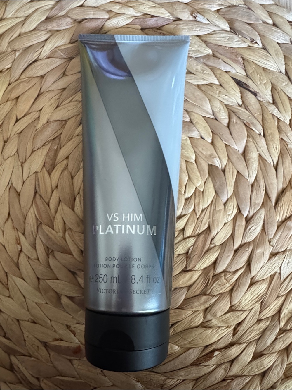 Victoria's Secret VS HIM Platinum Body Lotion - Silver